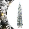 vidaXL Umel&yacute; vianočn&yacute; stromček Zelen&aacute; 240 cm PVC, oceľ a plast