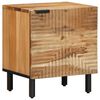 vidaXL Nočn&yacute; stol&iacute;k 40x33x46 cm mas&iacute;vne drevo ak&aacute;cia