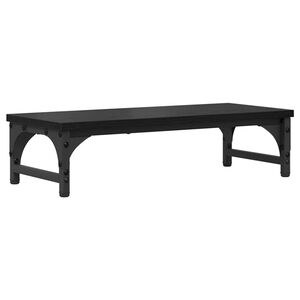 vidaXL Stojan na monitor Čierny dub 55 x 23 x 14 cm Kompozitn&eacute; drevo