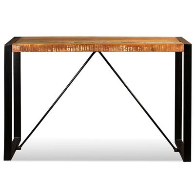 vidaXL Jedálenský stôl, recyklovaný masív 120 cm