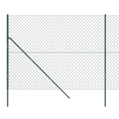 vidaXL Drôtené pletivo, zelené 1,8x10 m