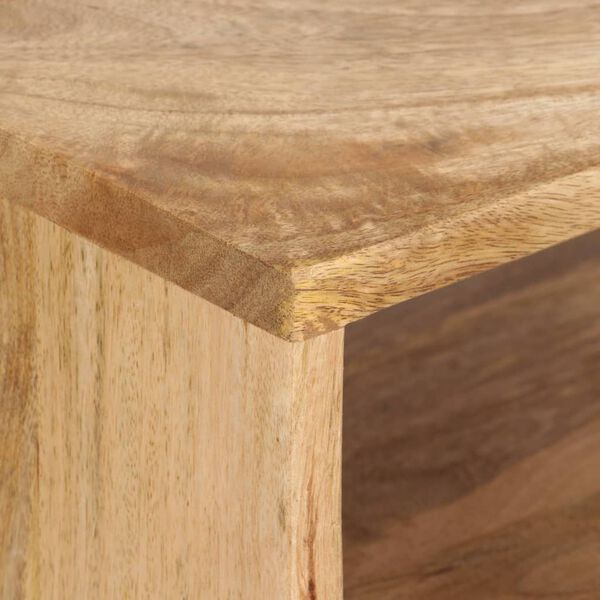 vidaXL TV skrinka, masívne mangovníkové drevo, 120x30x48 cm