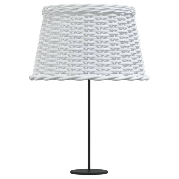 vidaXL Tienidlo na lampu biele &Oslash;45x28 cm pr&uacute;ten&eacute;