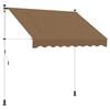vidaXL Ručn&aacute; skladacia mark&iacute;za 180 g / m&sup2; polyester s PU povrchom
