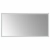 vidaXL Zrkadlo do k&uacute;peľne s LED Priehľadn&aacute; 60 x 30 cm tvrden&eacute; sklo