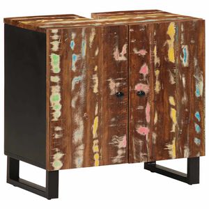 vidaXL Um&yacute;vadlov&aacute; skrinka 62x33x58 cm recyklovan&eacute; a kompozitn&eacute; drevo
