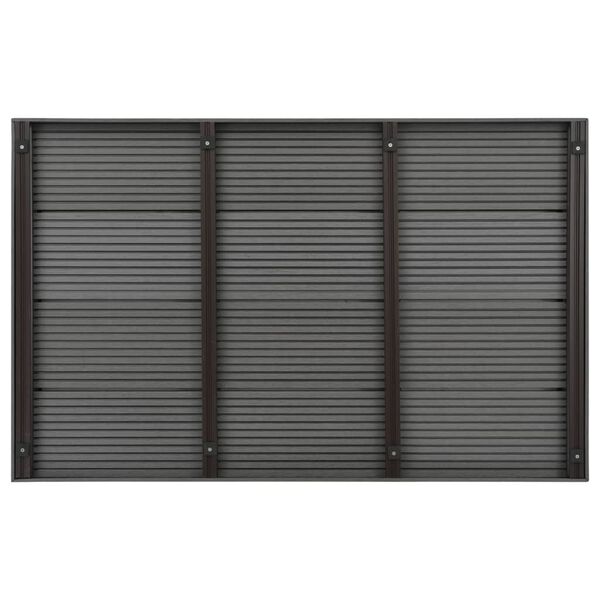 vidaXL Podlahov&yacute; prvok pre sol&aacute;rnu sprchu/rebr&iacute;k v baz&eacute;ne, drevoplast