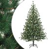 vidaXL Umel&yacute; Skl&aacute;pac&iacute; Vianočn&yacute; Stromček 150 cm 150 LED Tepl&aacute; biela