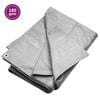 vidaXL Plachta 180 g/m&sup2; 8x8 m siv&aacute; HDPE