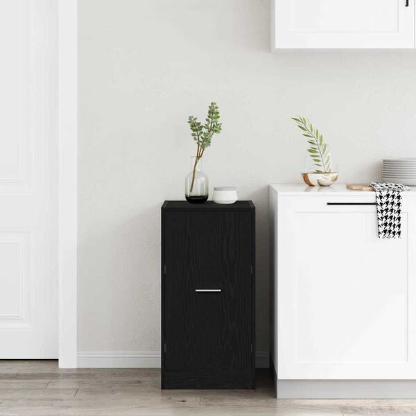 vidaXL Lekárenský kabinet Čierny dub 40 x 41 x 77.5 cm