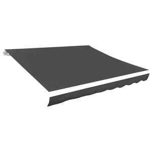 vidaXL N&aacute;hradn&aacute; l&aacute;tka na mark&iacute;zu, siv&aacute;, 280x245 cm, polyester