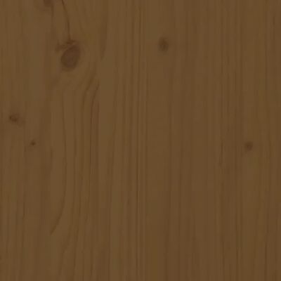 vidaXL Čelo postele medovo-hnedé 145,5x4x100 cm masívna borovica