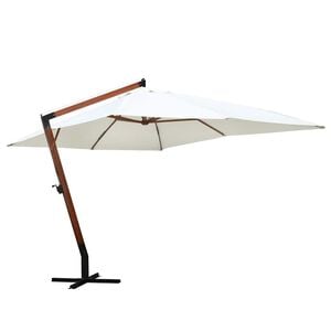 vidaXL Biely slnečn&iacute;k 300 x 400 cm
