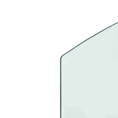vidaXL Krbová sklenená doska 100x50 cm