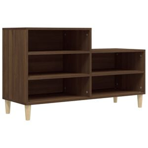 vidaXL Botn&iacute;k hned&yacute; dub 102x36x60 cm spracovan&eacute; drevo