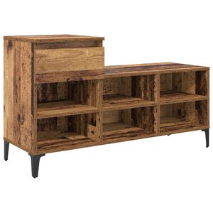 vidaXL Skriňa na top&aacute;nky Star&eacute; drevo 102 x 36 x 60 cm Kompozitn&eacute; drevo