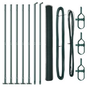 vidaXL Stĺp na plot. Zelen&aacute;