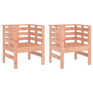 vidaXL Z&aacute;hradn&eacute; stoličky 2 ks 61,5x53x71 cm mas&iacute;vny douglas