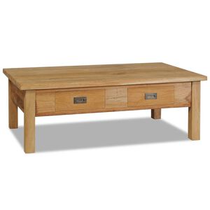 vidaXL Konferenčn&yacute; stol&iacute;k z mas&iacute;vneho teakov&eacute;ho dreva, 100x60x35 cm