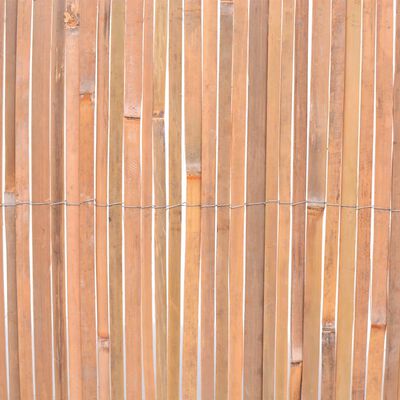 vidaXL Bambusový plot 100x400 cm