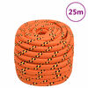 vidaXL Lodn&eacute; lano oranžov&eacute; 20 mm 25 m polypropyl&eacute;n