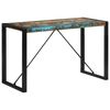 vidaXL Jed&aacute;lensk&yacute; st&ocirc;l 120x55x76 cm mas&iacute;vne recyklovan&eacute; drevo