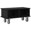 vidaXL TV stol&iacute;k Čierny dub 68,5 x 35 x 35 cm Kompozitn&eacute; drevo