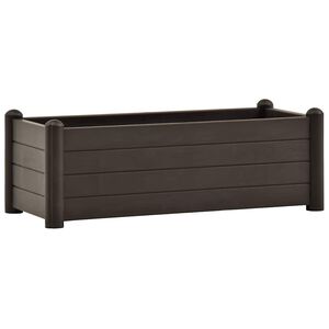 vidaXL Vyv&yacute;&scaron;en&yacute; z&aacute;hradn&yacute; z&aacute;hon PP k&aacute;vov&yacute; 100x43x35 cm