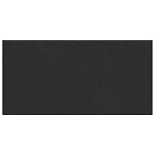 vidaXL Parapetn&eacute; dosky Čierna s drevenou text&uacute;rou 60 x 40 x 4,5 cm PVC