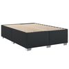 vidaXL Boxspring posteľ s matracom čierny 140x190 cm umel&aacute; koža