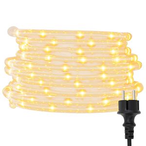 vidaXL Sveteln&aacute; reťaz so 120 LED di&oacute;dami tepl&aacute; biela 5 m PVC
