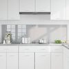 vidaXL Kuchynsk&yacute; backsplash 2 pcs Svetlosiv&aacute; 90 x 50 cm tvrden&eacute; sklo
