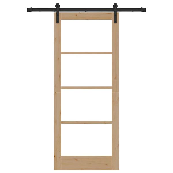 vidaXL Posuvn&eacute; dvere ORKDAL Pr&iacute;rodn&aacute; 83 x 202 cm