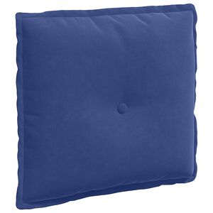 vidaXL Podu&scaron;ka na chrb&aacute;t Policajn&aacute; modr&aacute; 50 x 45 cm Kord&uacute;rov&aacute; tkanina