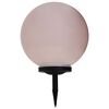 vidaXL Vonkaj&scaron;ia sol&aacute;rna lampa 40 cm LED guľov&aacute; RGB
