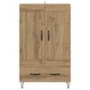 vidaXL Highboard Remeseln&yacute; dub 69,5 x 31 x 115 cm Kompozitn&eacute; drevo