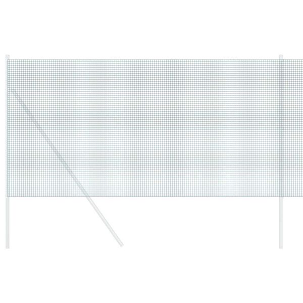 vidaXL Zvaren&yacute; dr&ocirc;ten&yacute; plot Zelen&aacute; 1 x 50 m