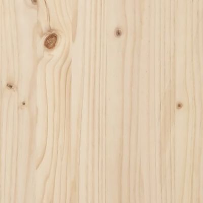 vidaXL Posteľný rám masívne drevo 160x200 cm
