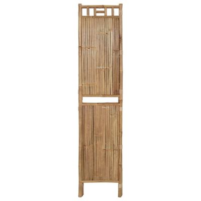 vidaXL Paraván so 4 panelmi bambus 160x180 cm