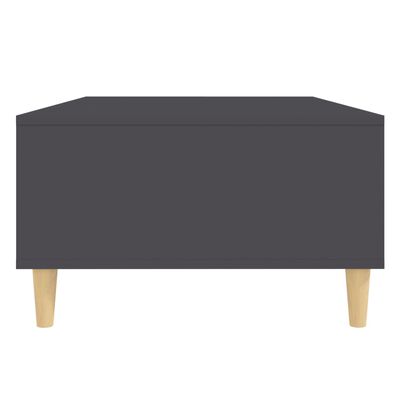vidaXL Konferenčný stolík sivý 103,5x60x35 cm drevotrieska