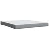 vidaXL Boxspring posteľ s matracom bledosiv&aacute; 180x200 cm l&aacute;tka
