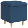 vidaXL Ottoman s &Uacute;ložn&yacute;m Priestorom Modr&aacute; 40 x 40 x 45 cm l&aacute;tka