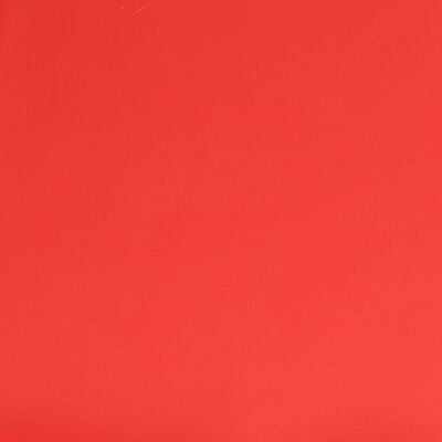vidaXL Podnožka červená 60x60x36 cm umelá koža