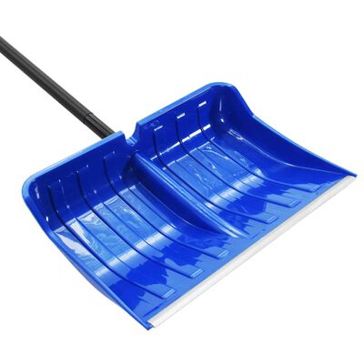 vidaXL Lopata na sneh modrá 147 cm kov