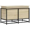 vidaXL &Uacute;ložn&yacute; box s vekom dub sonoma 80x40x51,5 cm kompozitn&eacute; drevo