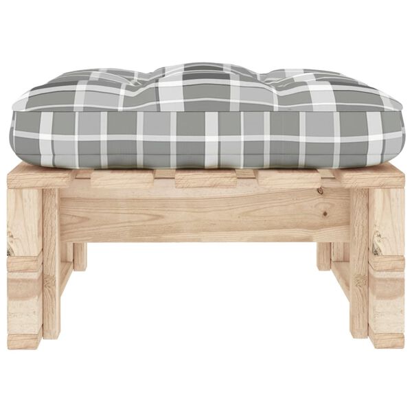 vidaXL Z&aacute;hradn&aacute; taburetka z paliet, impregnovan&aacute; borovica