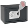 vidaXL Digit&aacute;lny trezor na odtlačok prsta tmavosiv&yacute; 31x20x20 cm