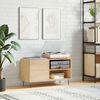 vidaXL Skrinka na platne dub sonoma 85x38x48 cm kompozitné drevo