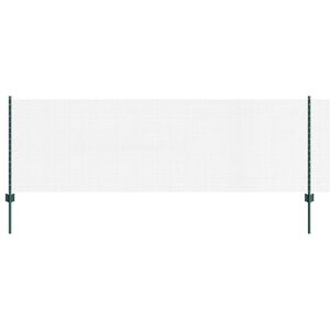 vidaXL Zvaren&eacute; pletivo s podperami 50 x 0,8 m PVC potiahnut&aacute; oceľ