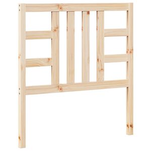 vidaXL Čelo postele 96x4x100 cm mas&iacute;vna borovica